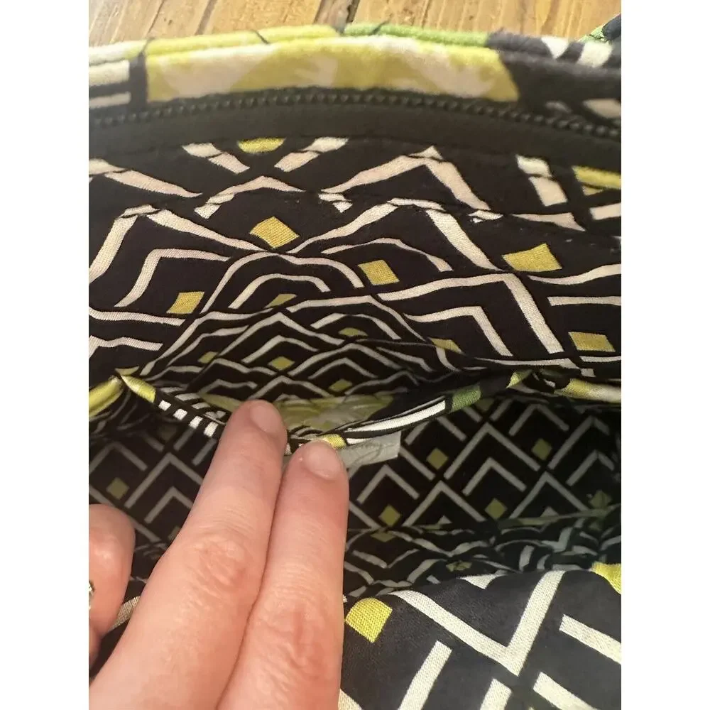 Vera Bradley La Neon Rose Little Hipster Shoulder Bag And Wallet